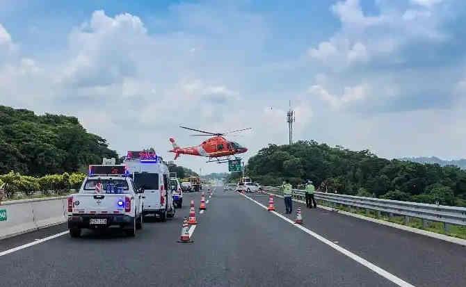 香河高速公路汽车救援案例