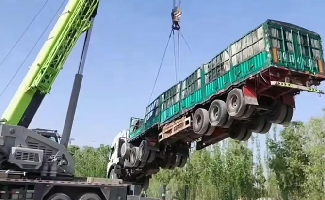 香河道路脱困救援案例